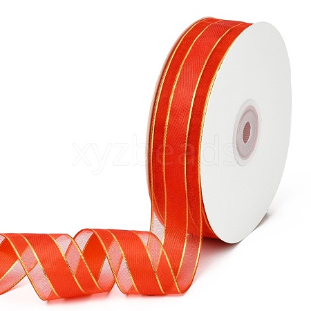 Solid Color Organza Ribbons ORIB-E005-A08-1