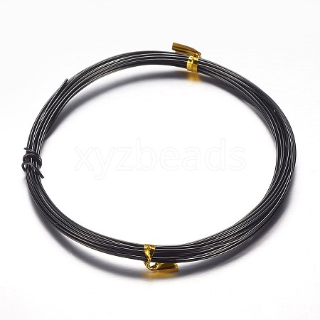 Round Aluminum Craft Wire LS-AW-D009-0.8mm-10m-10-1