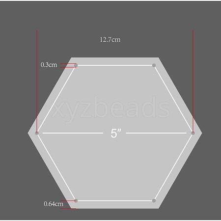 Acrylic Transparent Pressure Plate LS-DIY-WH0158-46E-1