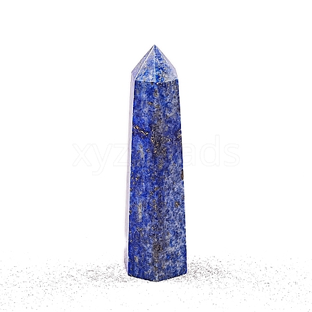 Point Tower Natural Lapis Lazuli Home Display Decoration PW-WG04107-56-1