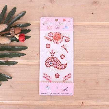 Self Adhesive Mobile Phone Stickers X1-AJEW-TAC0025-05B-1