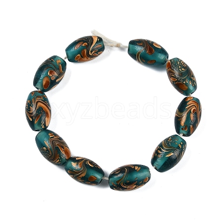Opaque Handmade Lampwork Beads BLOW-D006-05C-1