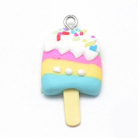 Handmade Polymer Clay Pendants CLAY-Q240-022D-1