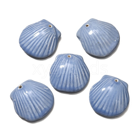 Handmade Porcelain Pendants PORC-O003-01B-10-1