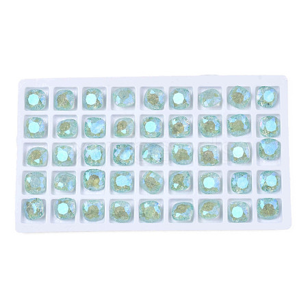 Glass Rhinestone Cabochons MRMJ-N029-02A-03-1