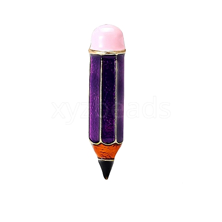 Pencil Alloy Enamel Pins PW-WGB9926-03-1