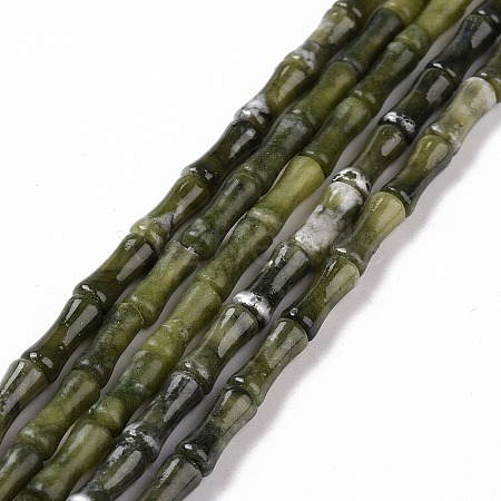 Natural Xinyi Jade/Chinese Southern Jade Beads Strands G-G990-D06-1