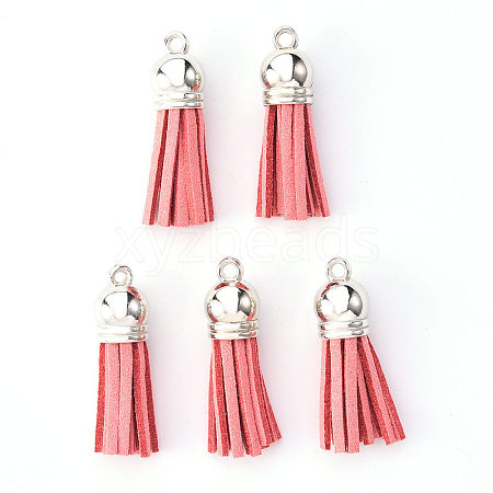 Faux Suede Tassel Pendant Decorations X-FIND-R095-025P-1