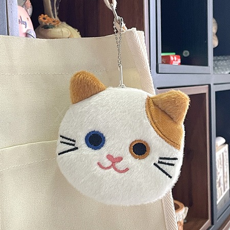 Cartoon Cat Plush Pouches PW-WG30A97-04-1