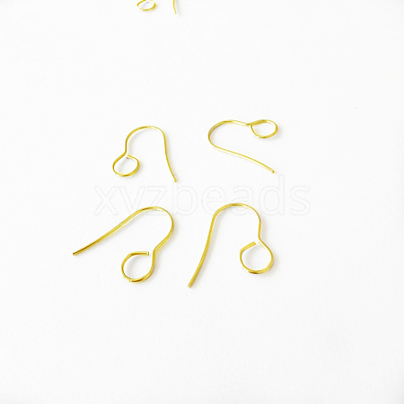 316 Stainless Steel Hypoallergenic French Earring Hooks JX137B-G-1