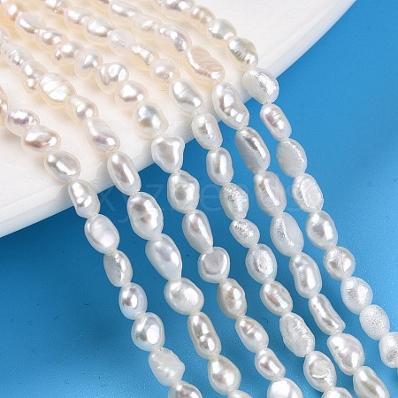 Natural Cultured Freshwater Pearl Beads Strands PEAR-N014-03F-1