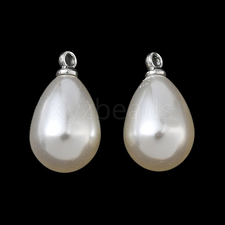ABS Plastic Pearl Pendants FIND-Z105-03E-02P-1