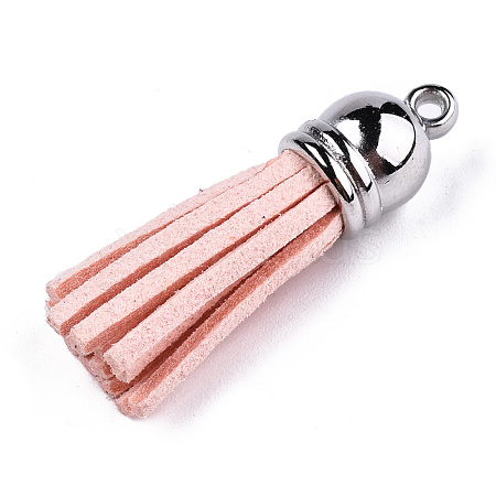 Faux Suede Tassel Pendant Decorations FIND-T002-A49-1