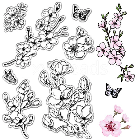 Custom PVC Plastic Clear Stamps DIY-WH0439-0388-1