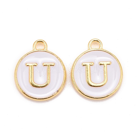 Golden Plated Alloy Charms ENAM-S118-01U-1