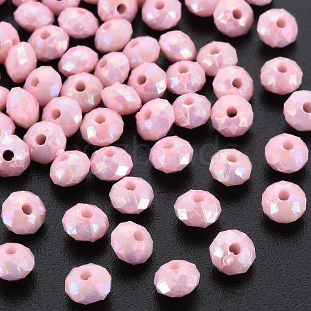 Opaque Acrylic Beads MACR-Q239-018C-01-1