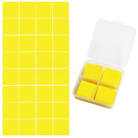 Square Silicone Glue Clay DIAM-PW0001-079C-1