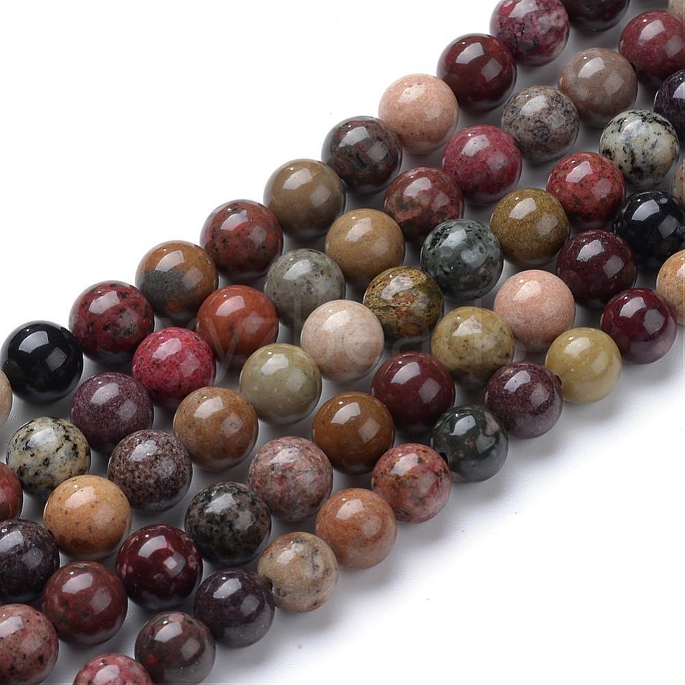 Wholesale Natural River Stone Beads Strands - xyzbeads.com