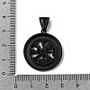 304 Stainless Steel Pendants STAS-I370-02EB-02-3