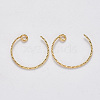 Brass Earring Hooks KK-T049-026G-NF-1