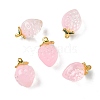 Transparent Glass Pendants GLAA-P072-03G-2