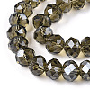 Electroplate Glass Beads Strands EGLA-A034-T6mm-A09-A-3