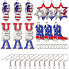 DIY Independence Day Earring Making Kit DIY-SC0022-75-1