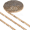 Gorgecraft 4.16 Yards Brass Pyramid Stud Nailhead Trim OCOR-GF0003-57-1