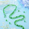 1 Strand Electroplate Transparent Glass Beads Strands EGLA-TADJ0001-15F-5