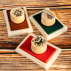 6Pcs 6 Styles Christmas Theme Wooden Stamps SCRA-PW0007-91-5