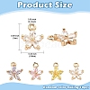 10Pcs Brass Charms KK-YW0004-05-3