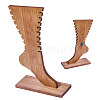 Wooden Anklets Display Stands ODIS-WH0025-224A-1