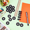 Plastic Loose Leaf Ring Round Binder Discs FIND-WH0366-314-4