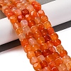 Natural Dragon Veins Agate Beads Strands G-G177-E08-01-2