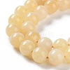 Dyed Natural Malaysia Jade Beads Strands G-G021-02C-11-4