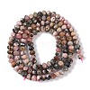 Argentina Natural Rhodonite Beads Strands G-G139-B08-01-3