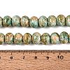 Opaque Baking Paint Glass Beads Strands GLAA-Q110-03A-06-4