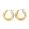 304 Stainless Steel Hoop Earrings for Women EJEW-U046-03G-4