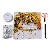 (Defective Closeout Sale: Beads Disordered) DIY 24 Styles ABS & Acrylic Beads Jewelry Making Finding Kit DIY-XCP0003-52-1