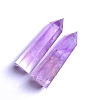 Point Tower Natural Amethyst Healing Stone Wands PW-WG80126-01-5