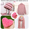3 Rolls Polyester Chenille Wool Yarn OCOR-MB0001-06B-9
