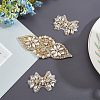 Fingerinspire 3Pcs 2 Style Hotfix Rhinestone DIY-FG0002-56-6