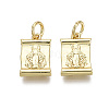 Brass Charms KK-R133-005-02G-NF-1