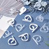 Gorgecraft 28Pcs 2 Colors Plastic Tablecloth Clips AJEW-GF0007-22-4