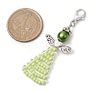 Angel Glass Seed Beads Pendants Decrotions HJEW-MZ00112-03-3