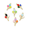 Alloy Enamel Pendants ENAM-B050-10G-1