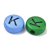 Opaque Acrylic European Beads MACR-K365-01E-2