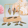 Transparent Resin Wing Pendants Set RESI-TAC0021-01A-6