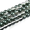Baking Paint Transparent Glass Beads X1-DGLA-N011-10mm-07-1