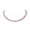 Natural Pearl Beaded Necklace for Women NJEW-JN04188-03-6